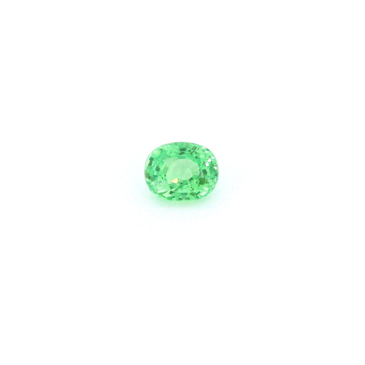 Oval Green Garnet 0.51ct loose gemstone