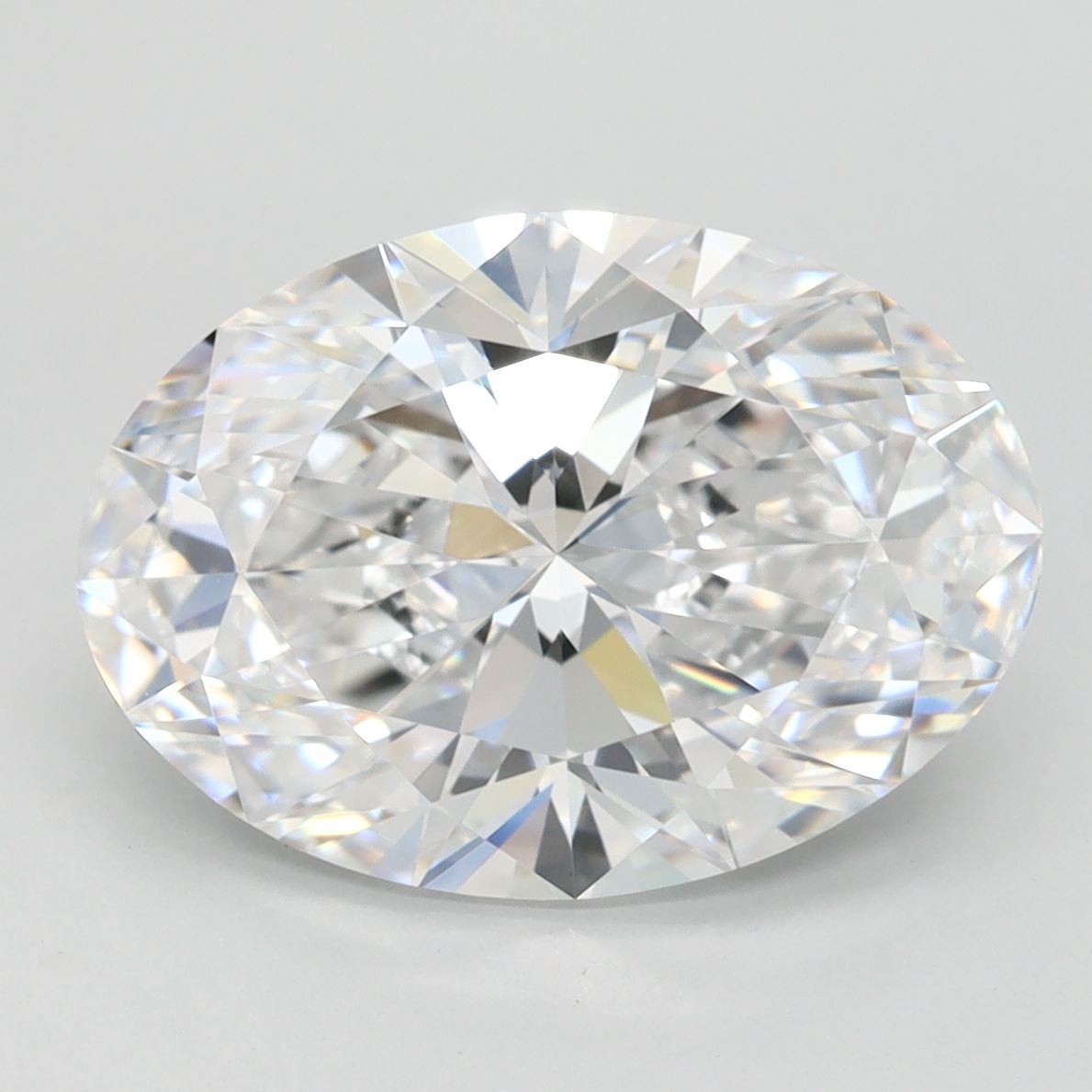 Oval Lab-Grown Diamond 3.73ct D FL
