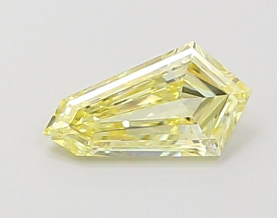 Shield Fancy Vivid Yellow Lab-grown Diamond 0.32ct VS1 loose diamond
