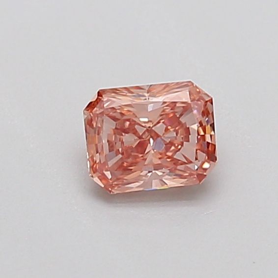 Radiant Fancy Pinkish Brown Lab-grown Diamond 0.3ct VS1 loose diamond