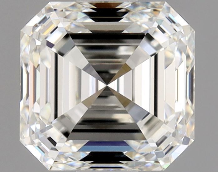 Asscher Natural Diamond 1.01ct I VVS2