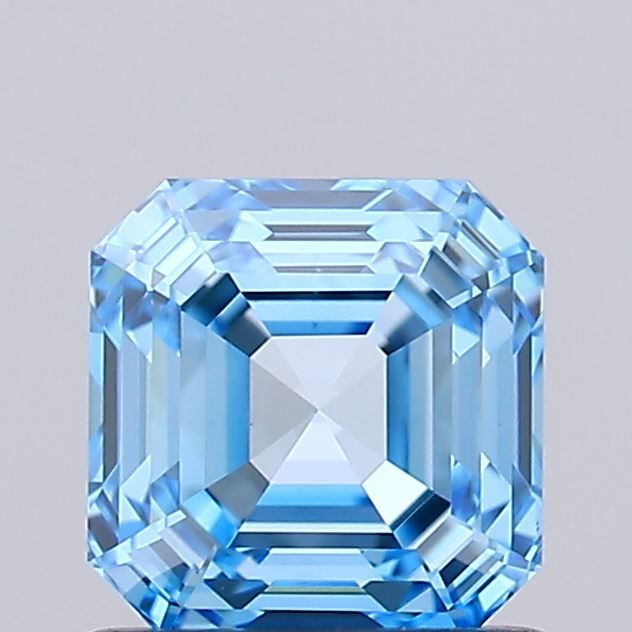 Asscher Fancy Vivid Blue Lab-grown Diamond 1.01ct VVS2 loose diamond