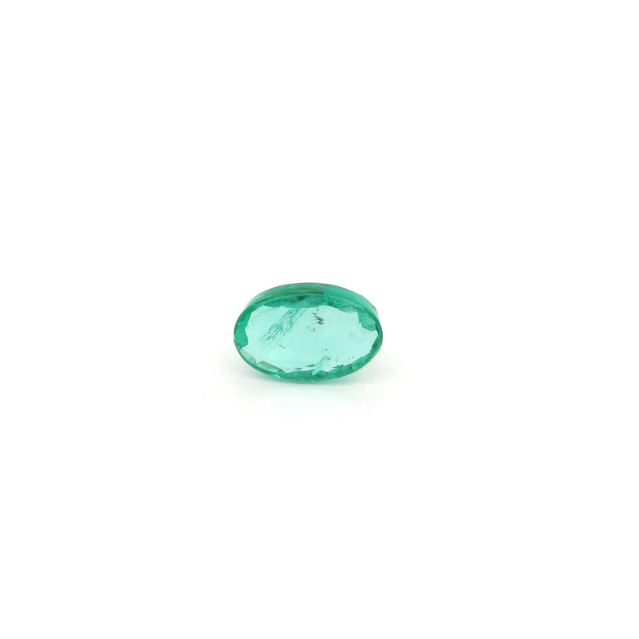 Oval Green Emerald 0.43ct loose gemstone