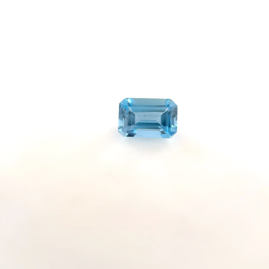 Emerald Blue Aquamarine 0.56ct loose gemstone