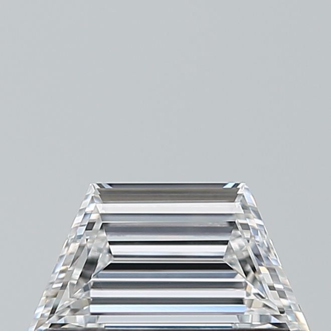 Trapezoid Natural Diamond 0.41ct D IF