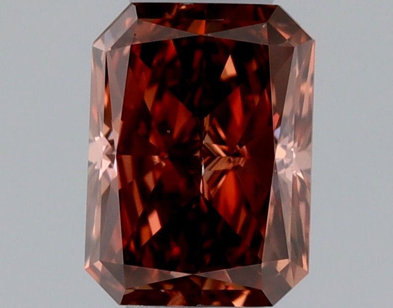 Radiant Faint Blueish Pink Natural Diamond 0.3ct VS2 loose diamond