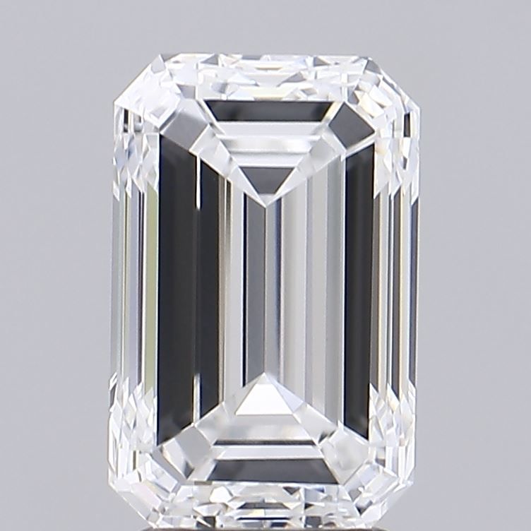 Emerald Lab-Grown Diamond 3.02ct D IF