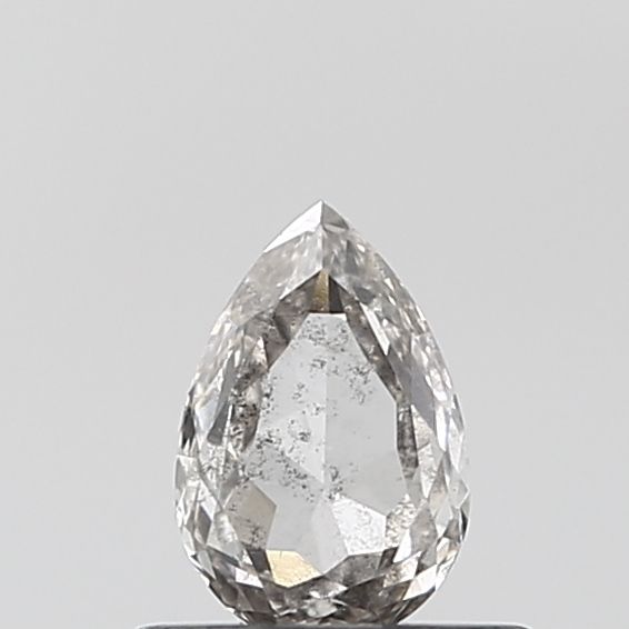 Pear Salt And Pepper Lab-grown Diamond 0.38ct I2 loose diamond