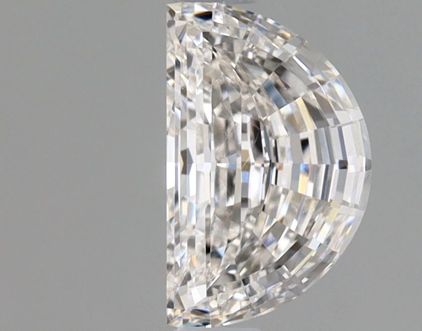 Half Moon Natural Diamond 0.51ct H VVS2