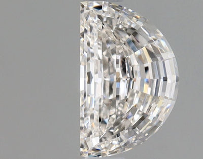 Half Moon Natural Diamond 0.51ct H VVS2