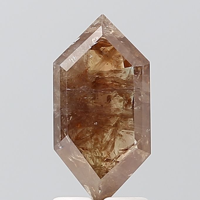 Hexagonal Salt And Pepper Natural Diamond 1.6ct VS1 loose diamond