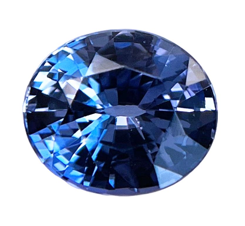 Oval Blue Sapphire 2.49ct loose gemstone