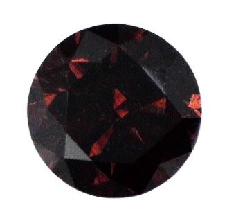 Round Cognac Natural Diamond 0.74ct loose diamond