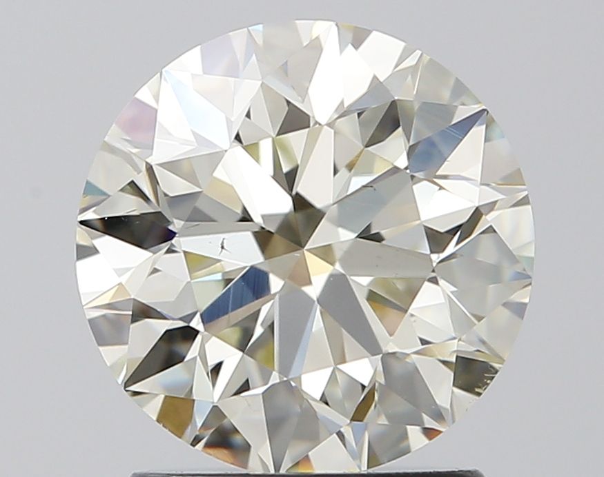 Round Natural Diamond 1.72ct J VS2