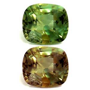 Cushion Green Alexandrite 0.44ct loose gemstone