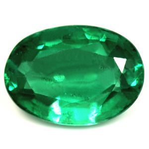 Oval Green Emerald 2.81ct loose gemstone