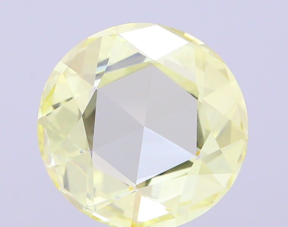 Rose Fancy Yellow Lab-grown Diamond 2.77ct VVS2 loose diamond