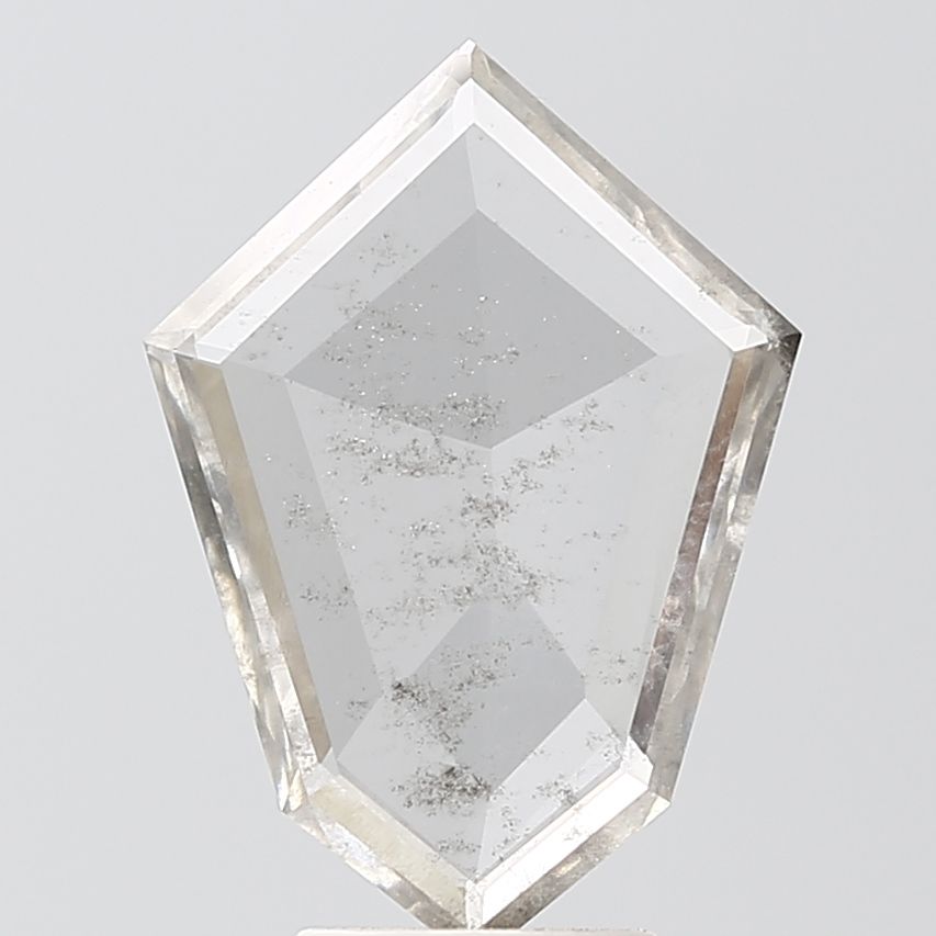 Shield Salt And Pepper Lab-grown Diamond 2.24ct I2 loose diamond