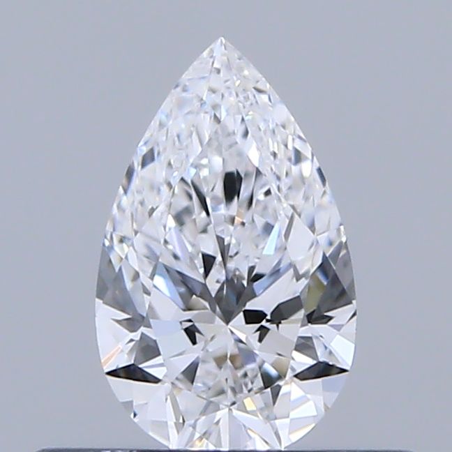 Pear Natural Diamond 0.33ct D VVS2