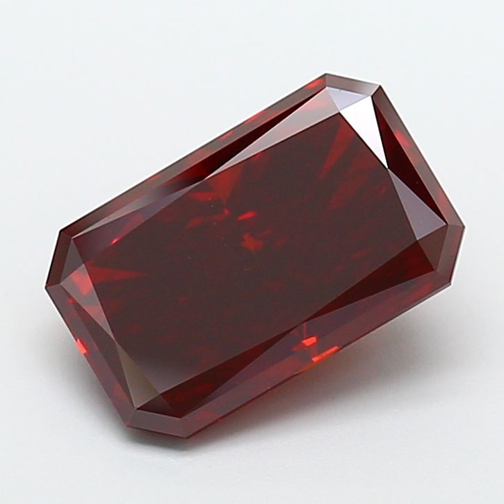 Radiant Fancy Deep Orange Lab-grown Diamond 5.01ct VS2 loose diamond