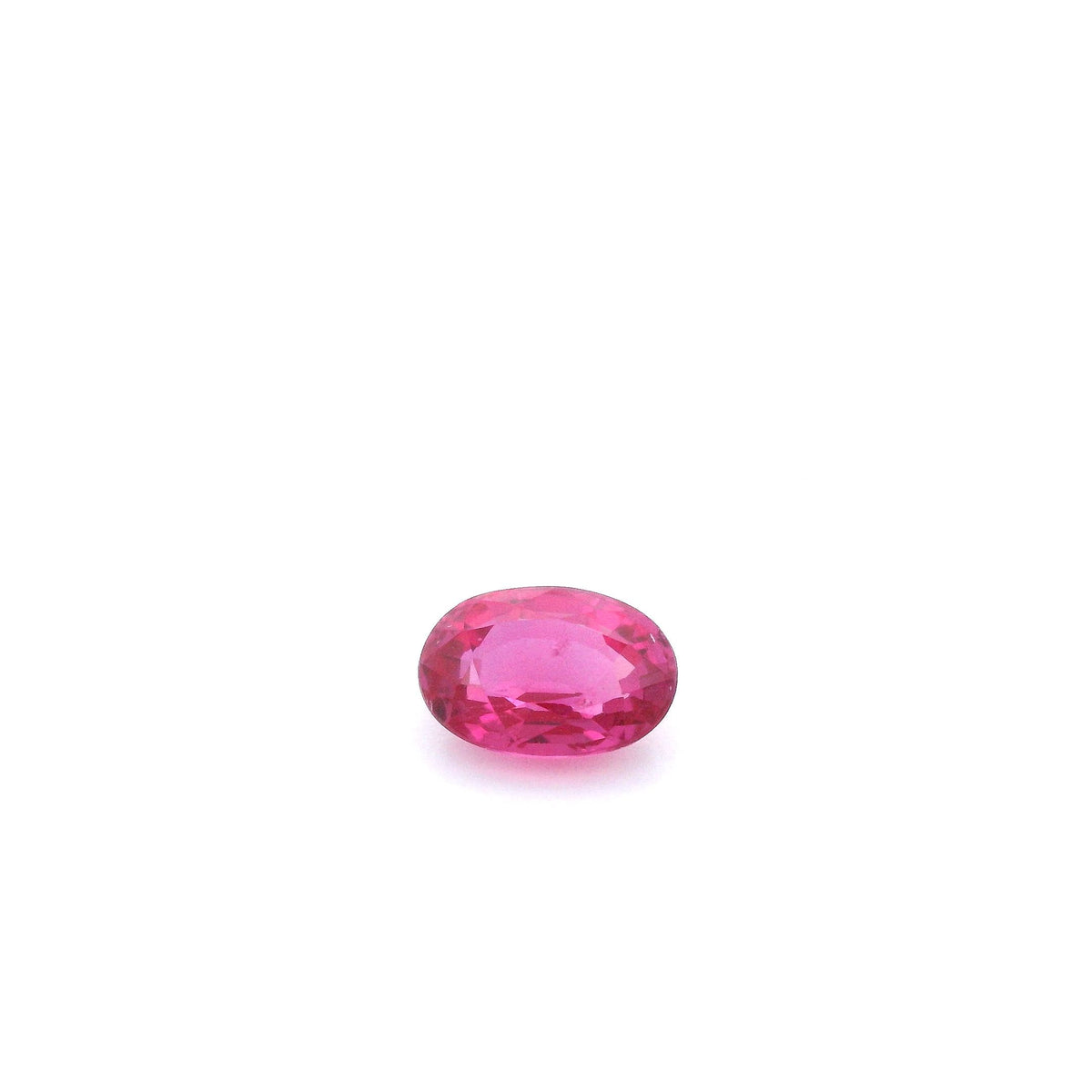 Oval Red Ruby 0.76ct loose gemstone