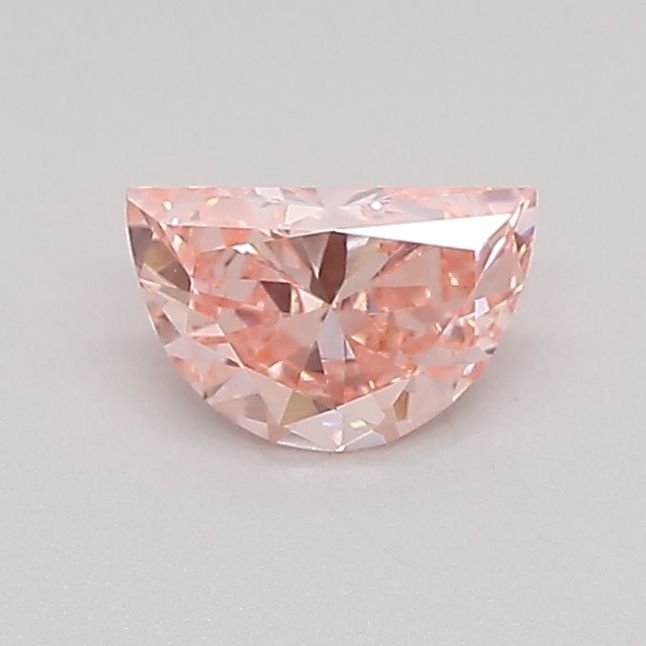 Half Moon Fancy Vivid Pink Lab-grown Diamond 0.36ct VVS2 loose diamond