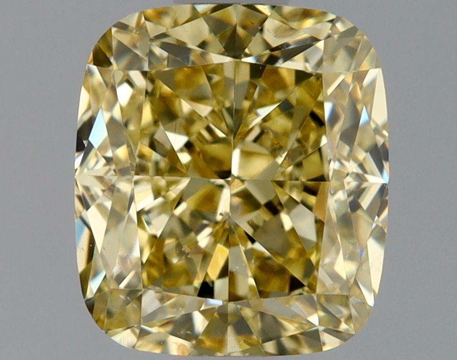 Cushion Fancy Brownish Yellow Natural Diamond 1.31ct SI2 loose diamond