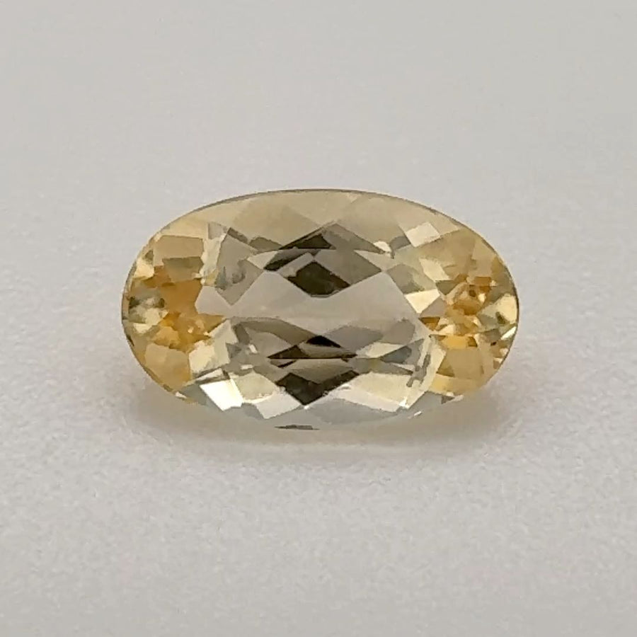 Oval Yellow Topaz 0.96ct loose gemstone