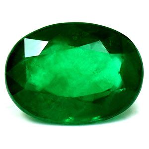 Oval Green Emerald 2.29ct loose gemstone