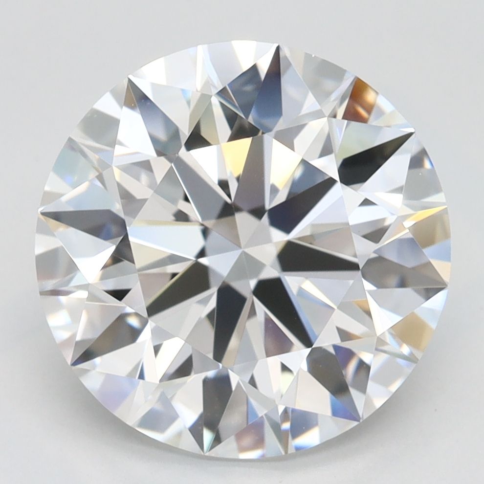 Round Lab-Grown Diamond 3.90ct D IF
