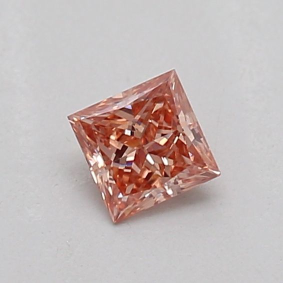 Princess Fancy Brown Lab-grown Diamond 0.16ct VS1 loose diamond