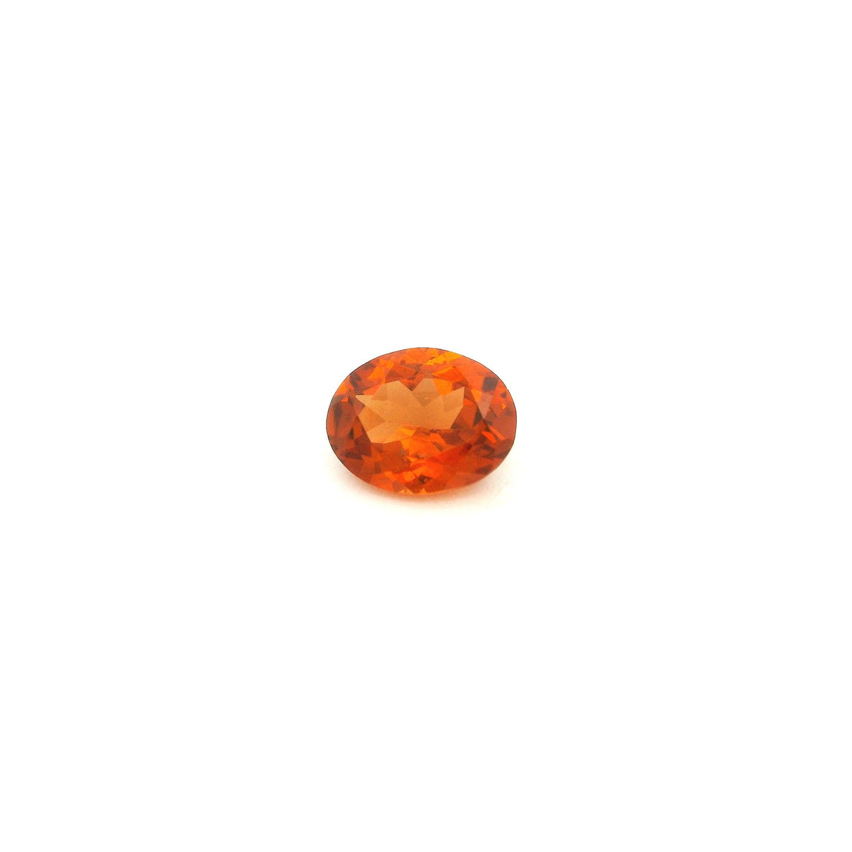 Oval Orange Garnet 0.91ct loose gemstone