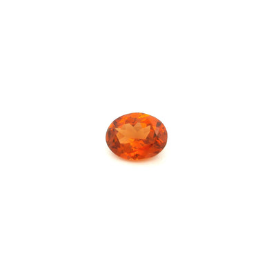 Oval Orange Garnet 0.91ct loose gemstone