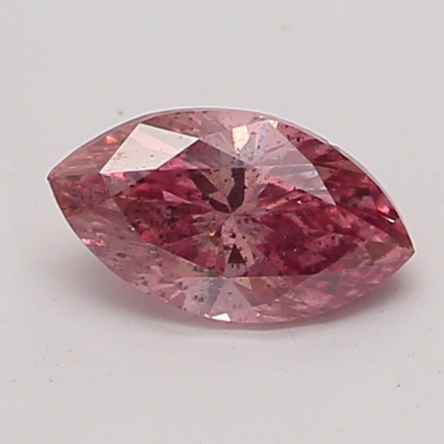 Marquise Fancy Brownish Pink Natural Diamond 0.16ct SI2 loose diamond