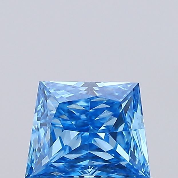 Trapezoid Fancy Vivid Blue Lab-grown Diamond 0.41ct VS1 loose diamond