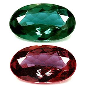 Oval Green Alexandrite 0.15ct loose gemstone