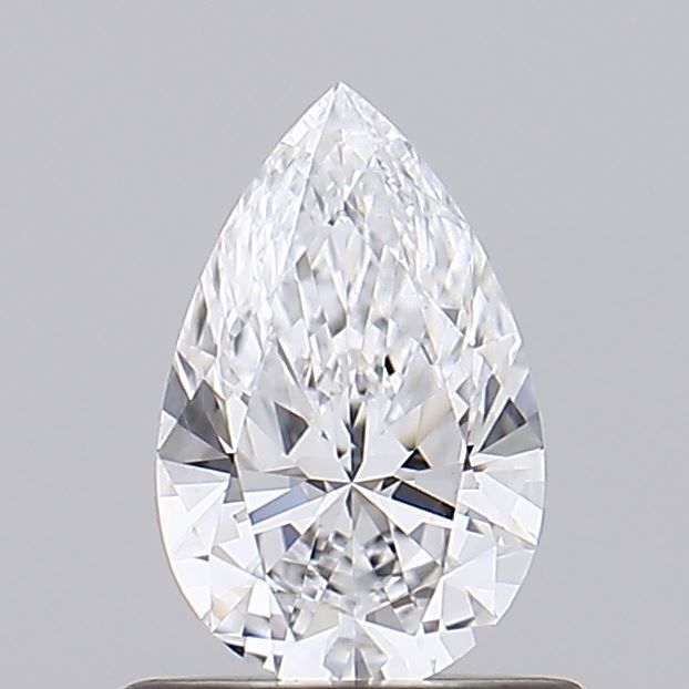 Pear Natural Diamond 0.54ct D VS2