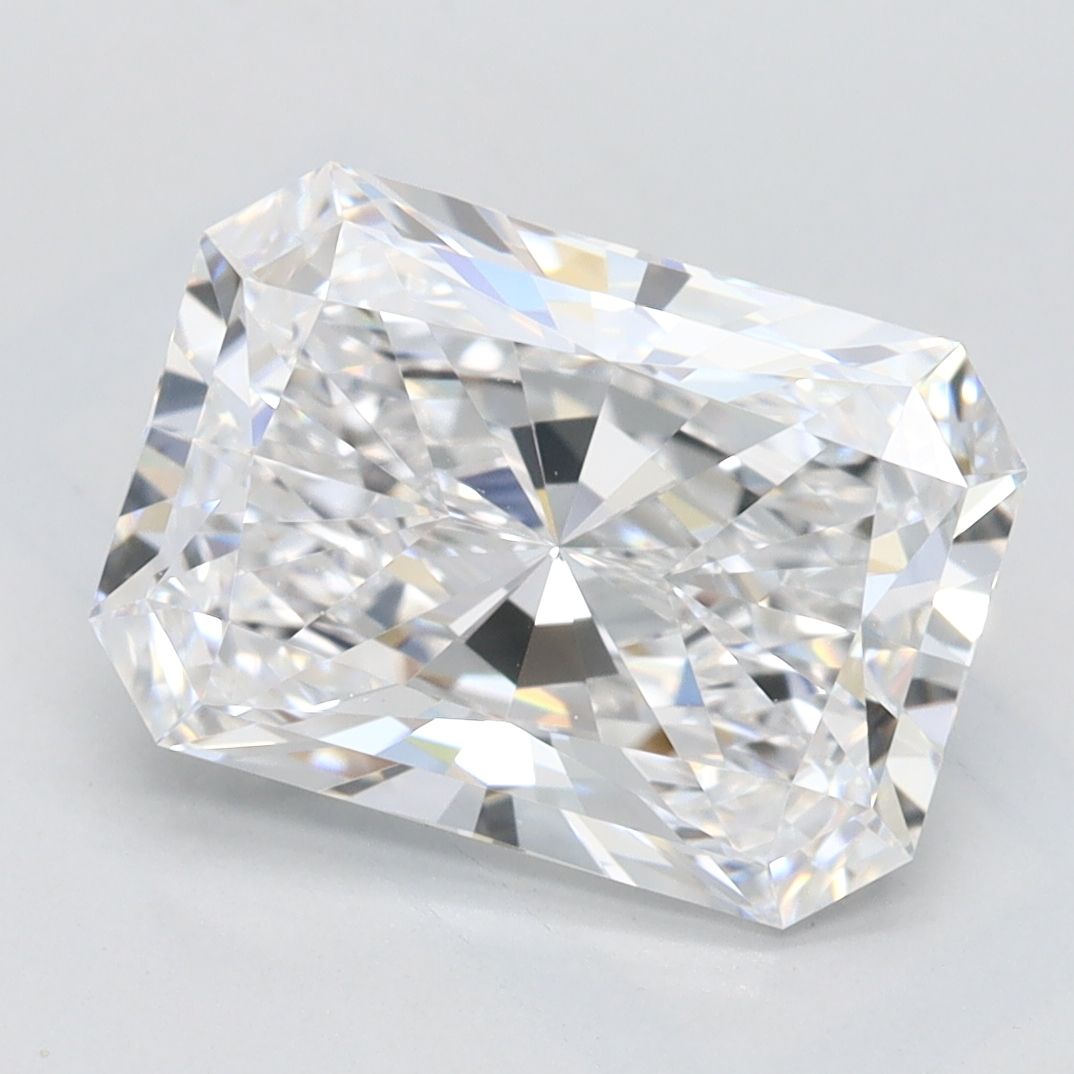 Radiant Lab-Grown Diamond 2.81ct D IF