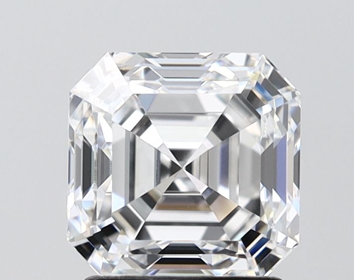 Asscher Lab-Grown Diamond 2.10ct E VVS1