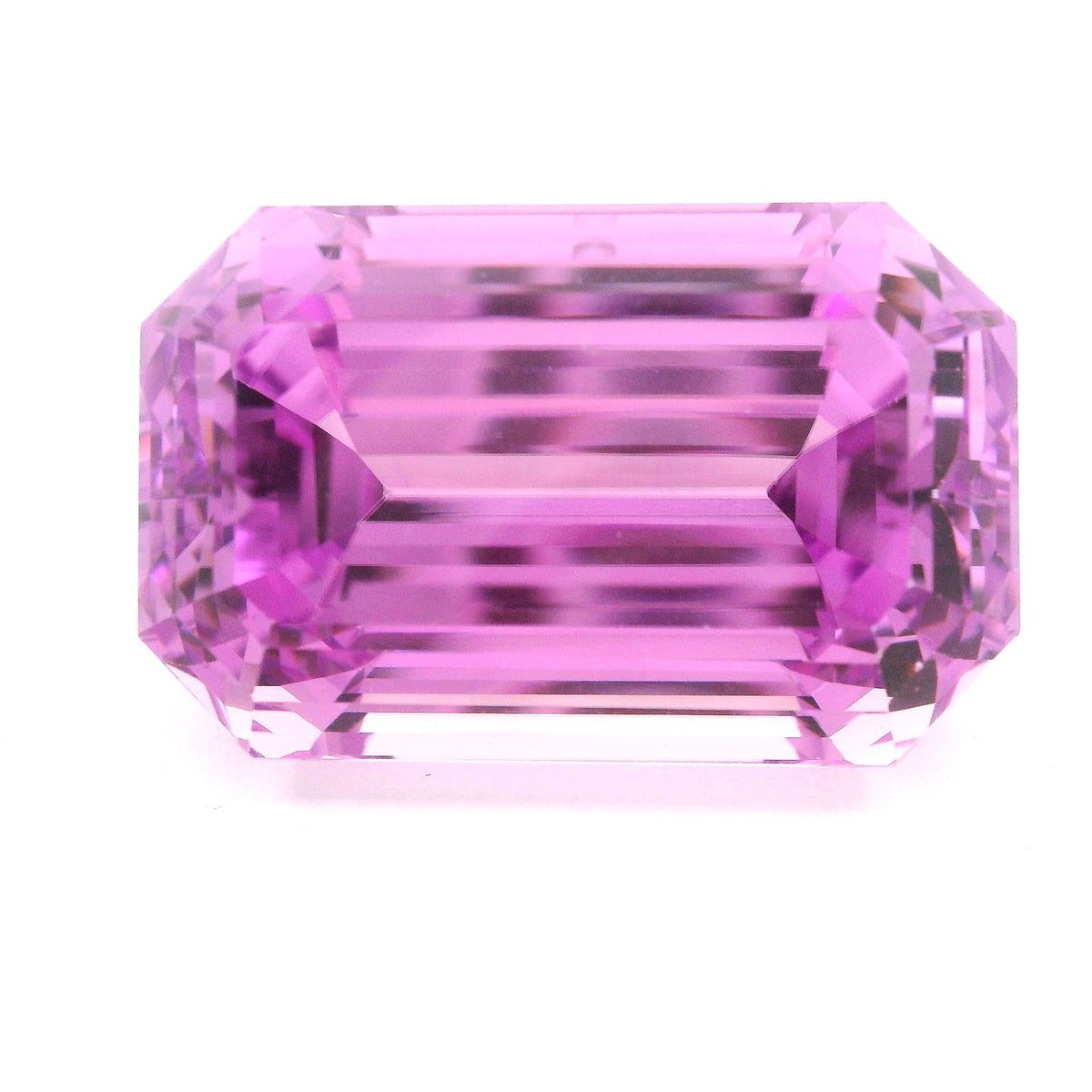 Octagonal Pink Kunzite 71.4ct loose gemstone