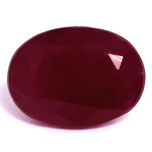 Oval Red Ruby 1.25ct loose gemstone