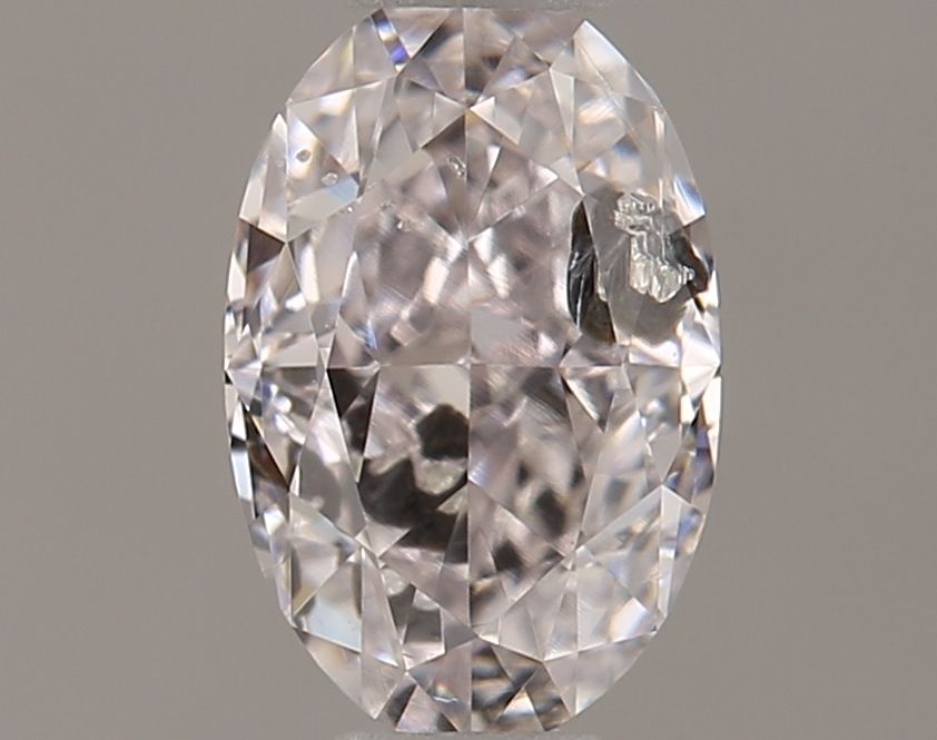 Oval Very Light Pink Natural Diamond 0.5ct I2 loose diamond