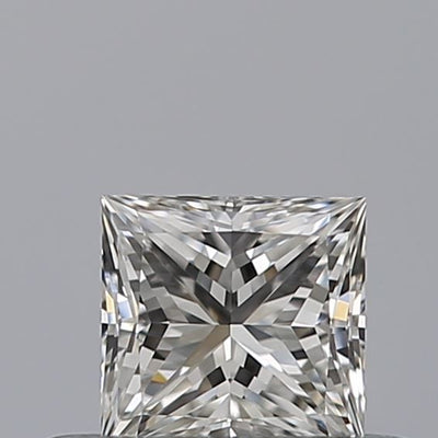 Princess Natural Diamond 0.33ct F VVS1