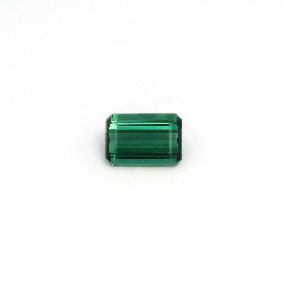 Octagonal Green Tourmaline 0.55ct loose gemstone