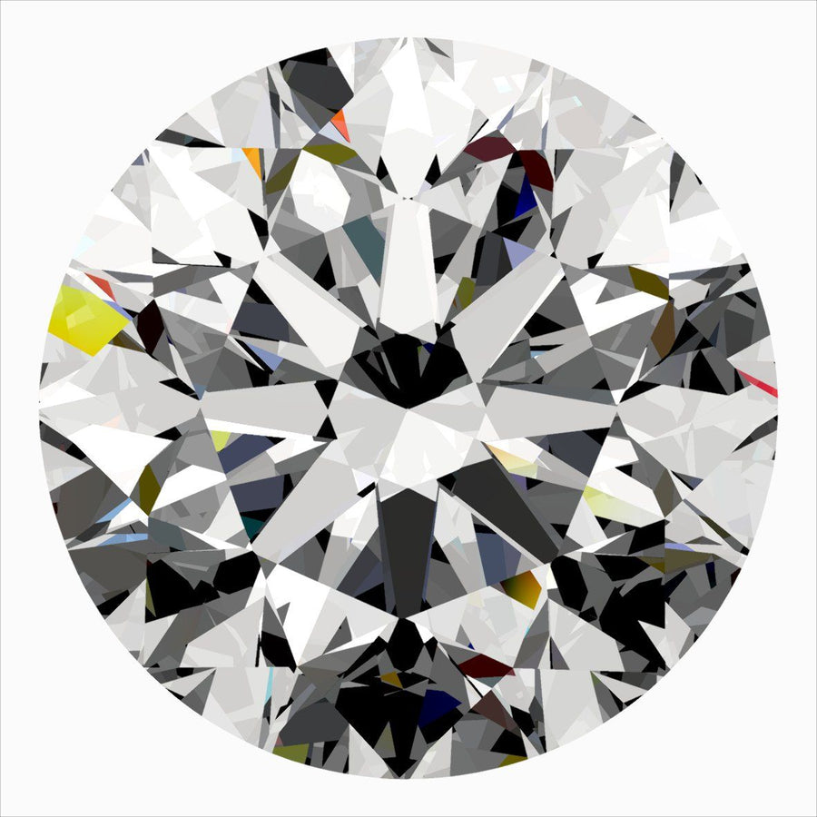 Round Natural Diamond 0.55ct E VVS1