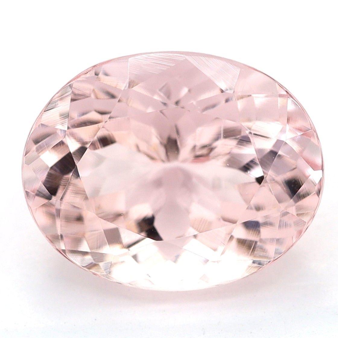 Oval Pink Morganite 2.59ct loose gemstone