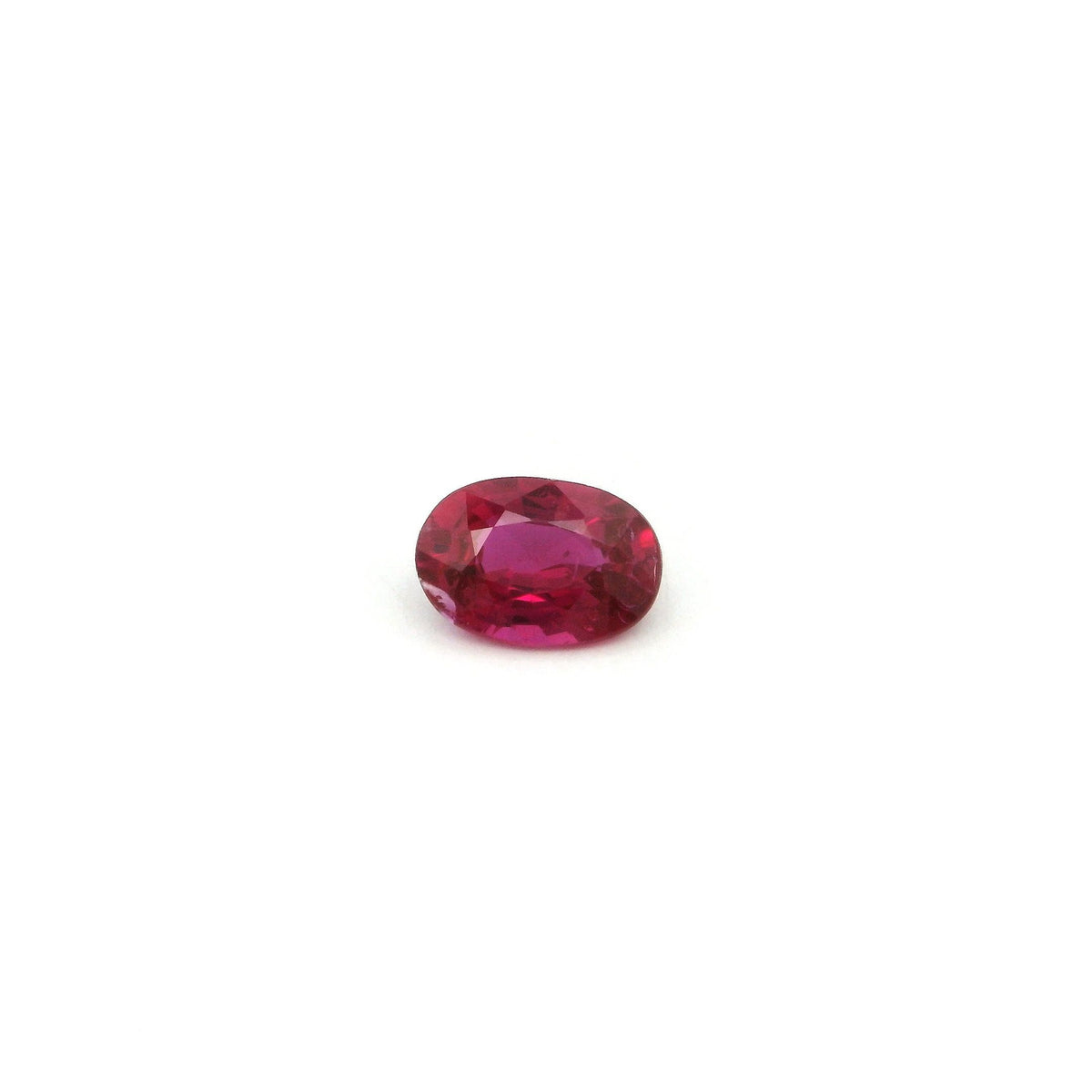 Oval Red Ruby 0.55ct loose gemstone