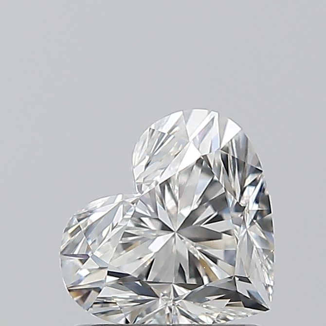Heart Natural Diamond 1.01ct F VS1