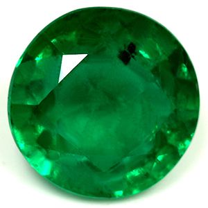 Round Green Emerald 2.39ct loose gemstone