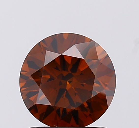 Round Fancy Deep Brown Lab-grown Diamond 1.11ct VS2 loose diamond